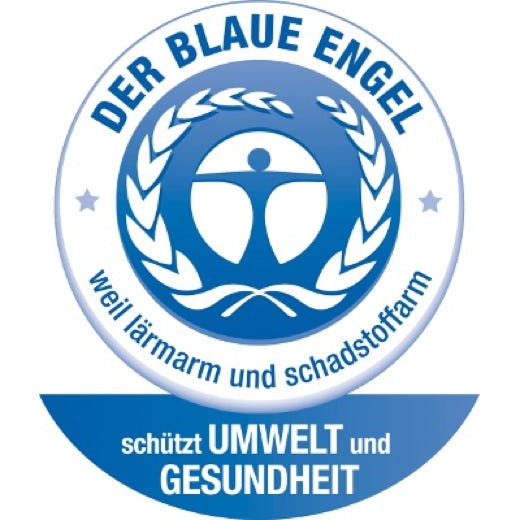 Onze reiniging EcoLabel DER BLAUER ENGEL, Blauwe Engel 